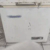 یخچال تمام فریزر  صندوقی درب اهنی