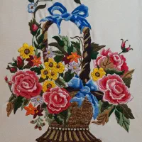 تابلوی سوزن دوزی