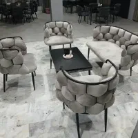 کارخانه پخش میز و صندلی پلاستیکی فلزی کافه فست‌فود