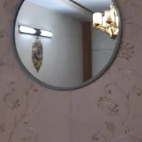 قاب و آینه گرد طوسی قطر ۴۵