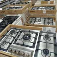شیشه ای و استیل.اجاق گاز صفحه ای .مدل وروناveroona