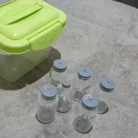 شیشه واسه نگهداری داروی   پرندگان