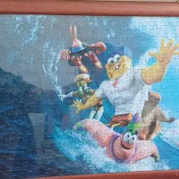 پازل ۱۰۰ تیکه کودک قاب شده