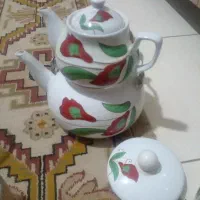کتری و قوری لعابی