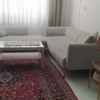 مبل ال با میز جلو مبلی ایکیا