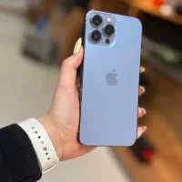 آیفون۱۳پرومکس ch دوسیم کارت رنگ آبی باطری۱۰۰٪استوک