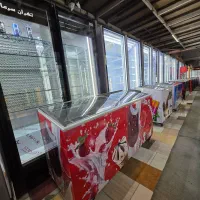 یخچال فریزر بستنی مدل ۶۰۰ لیتری در کشویی