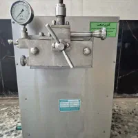هموژن. دیگ آبگرم. کره گیر،نوار نقاله، پرکن لیوانی