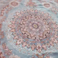 فرش ۹ متری فیروزه ای ۷۰۰ شانه .