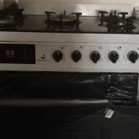 اجاق گاز طرح فر کاملا سالم