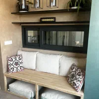 طراحی و اجرای دکوراسیون چوب طبیعی