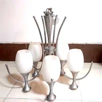 لوستر سقفی پنج شاخه