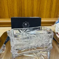 سرویس کریستال خورشیدی خارجی ۱۸ نفره فنجون ورق