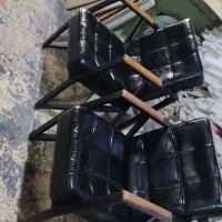 میز نیم ست صندلی انتظار نیمکت