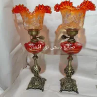 تولید چراغ شمعدان لاله باکارا لب چین رنگی