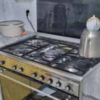 گاز پنج شعله فردار تمام استیل سینجر