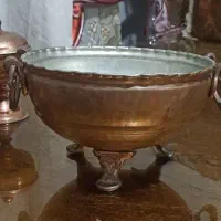 آجیل خوری پایه دار مسی