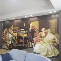 نصب پوستر و کاغذ دیواری