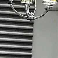 لوستر مشکی پنج شاخه