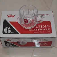 یک دست نیم لیوان دسته دار کار چین