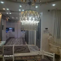 لوستر تمام برنج ده شاخه
