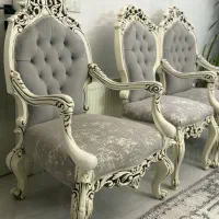 مبل کلاسیک چراغان نو 9 نفره  چوبی راش مناسب جهیزیه