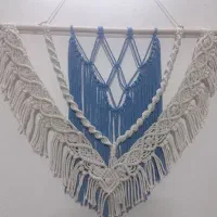 دیوار کوب و اینه مکرومه