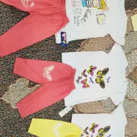 حراج چند دست لباس بچگانه دخترانه