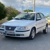 سمند LX EF7 دوگانه ۱۳۹۰ سفید