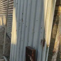 درب حیاط ماشین رو