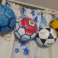 توپهای نونو ورزشی چمن وفوتسال چرم ولاستیکی