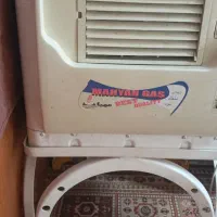 کولر آبی. سالم همراه با پایه.