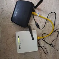 مودم Adsl و اکسز پوینت دو آنتن Zyxel در حد نو|مودم و تجهیزات شبکه|تهران, شاهین|دیوار