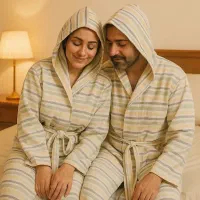 حوله تن پوش و استخری مسافرتی