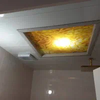 نصاب  سقف کاذب pvc کاغذ دیواری