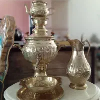 سرویس سماور  برنجی