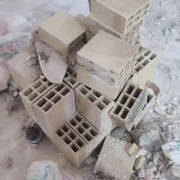 سفال، سیمان، سیمان سفید، پودر سنگ، ماسه
