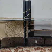 میزتلویزیون شیشه ایی