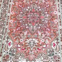 قالیچه تبریز گل ابریشم چله نخ