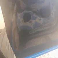 تصویر زمینه اکواریم دو رو یک بر مشکی یک بر ابی