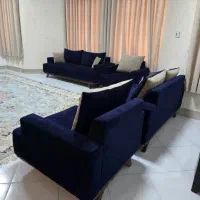 مبل راحتی ۷ نفره در حد نو