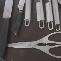 سرویس چاقوچنگال ملاقه ساتورقاشق چنگال