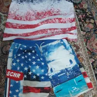 ست ورزشی  (رکابی شلوارک گردنبند)