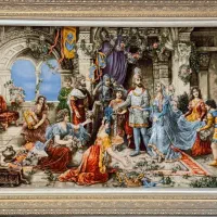 تابلو فرش های دستباف