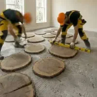 اپوکسی ۳ بعدی خاص تلفیقی از چوب سنگ رزین