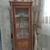بوفه کاملا نو و سالم معرق کاری دست چوب راش گرجستان