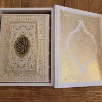 قرآن طلاکوب عطری نو خط عثمان طه همراه جعبه