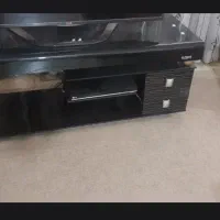 میز تلوزیون شیشه ای کمد بوفه مبل فرش تی وی tv