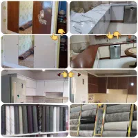 نصاب برچسب کابینت کمد دیواری ...