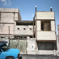 ساختمان نیمه کاره دوواحدبلوارارم اول غربی طالقانی
